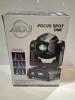 1 X GRADE B ADJ FOCUS SPOT ONE WITH WIRELESS REMOTE (UNTESTED)