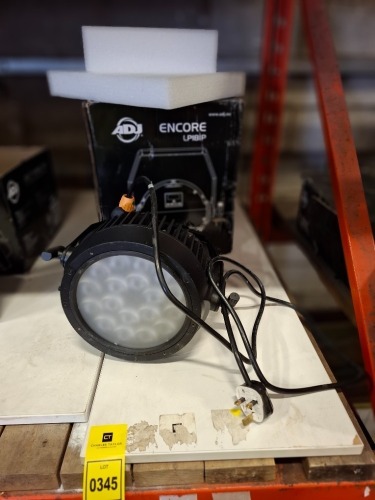 1 X GRADE B ADJ ENCORE LP18IP LED LIGHT (UNTESTED)