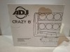 1 X GRADE B ADJ CRAZY 8 TILTING LED LIGHT (UNTESTED) - 2