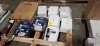11 X MIXED BATHROOM LOT CONTAINING 2 X GROHE TEMPESTA - F TRIGGER SPRAY 30 WALL HOLDER SET , 2 X TOILET SEAT BU556 , 6 X BATHROOM MIXER TAPS WITH FITTINGS , 1 X SHOWER THERMOSTATIC IN BLACK (NOTE CUSTOMER RETURNS - 2