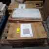 7 X MIXED REBECCA JONES BATHROOM LOT CONTAINING 2 X 4 DRAWER FREE STANDING UNITS 1 IN WHITE AND 1 IN GREY , 2 X 1 DOOR 1 DRAWER FREE STANDING CABINET 1 IN GREY AND 1 IN WHITE , 2 X 2 DOOR UNDER SINK CABINET 1 IN WHITE AND 1 IN GREY , 1 X COOKE & LEWIS DOU - 2