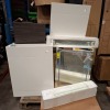 7 X MIXED BATHROOM LOT CONTAINING IDEAL STANDARD TEMPO WALL MOUNTED VANITY UNIT IN WHITE , MIRRORED VANITY UNIT , WC UNITS IN WHITE , ETC ON ONE PALLET (NOTE CUSTOMER RETURNS) - 2