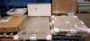 8 X MIXED BATHROOM LOT CONTAINING 3 X COOKE & LEWIS LIQUID GREY SHOWER TRAYS L 900 X W 900 X H 40MM , 1 X COOKE & LEWIS LIQUID GREY RECTANGULAR SHOWER TRAY L 1400 X W 900 X 60 MM , QBOARD LIQUID WETROOM FLOOR FORMER , 1 X DOMMEL GLOSS WHITE SQUARE CORNER