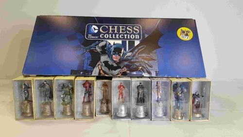 BRAND NEW EAGLEMOSS COLLECTIONS DC COMICS CHESS SET - BATMAN VS JOKER - SET SERIES 2 - ALL 32 PIECES ( PLEASE NOTE ONLY BRAND NEW CHESS FIGURES INCLUDED - NO CHESS BOARD - SOLD SEPARATELY ) ORIG RRP &pound;399
