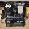 2 X GRADE B ADJ ENTOUR FAZE 450W DMX FOG MACHINE - 1X JOLT 300 LED STROBE LIGHT (UNTESTED)