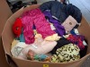 400 X MIXED CLOTHING LOT TO INCLUDE JAAMA SWEATSHIRT XL , URBAN MIST JUMPER ONE SIZE , ELISSA MAXI SUMMER DRESS SIZE 6/8 , CASHEL RED JUMPER DRESS SIZE SMALL ETC IN A PALLET BOX