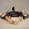 30 X BRAND NEW PAIRS OF MISSGUIDED SHOES LOT TO INCLUDE EXTREME PLATFORM SATIN HEELED SHOE IN PINK , CLEAR PLATFORM STILETTO HEELED SANDAL IN CLEAR , EXTREME PLATFORM SATIN HEELED SANDAL IN BLACK ETC ALL IN SIZE 7