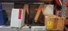 3 X PIECE MIXED GRADE B LIGHTING LOT TO INCLUDE 2X AVANTE WHITE 2X5 WOOFER AMPLIFIER - 1X AVANTE IMPERIO POLE (UNTESTED)