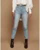 12 X BRAND NEW BRAND NEW WOMENS CLOTHING LOT IE. 4 X PAIRS OF HUGZ BLACK FAUX MID WAIST IN WINE AND BLACK IN SIZE 12L PLUS 8 X PAIRS OF TOPSHOP JEANS IN LIGHT BLUE AND NAVY IN SIZES UK 12 X 7, UK 10 X 1 TOTAL RRP &pound;488 - 3