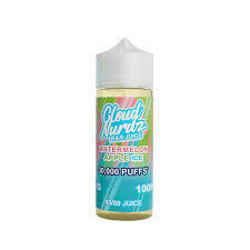 98 X BRAND NEW WATERMELON APPLE ICE BY CLOUD NURDZ BAR JUICE E - LIQUID IN SIZE 100 ML NICOTINE FREE IN 2 BOXES - RRP EACH &pound;15 TOTAL RRP FOR LOT &pound;1,470