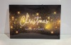 225 X CHRISTMAS HOUSE OF FRASER PAPER GIFT BAGS 60 X 35 X 15 CM IN 3 BOXES