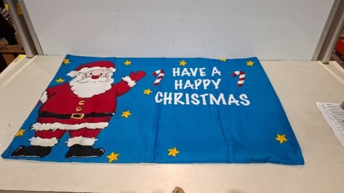 480 X BRAND NEW SANTA AND FRIENDS SEPARATE PILLOW CASE IN 4 BOXES IN SIZE LENGTH 74CM , HEIGHT 50CM