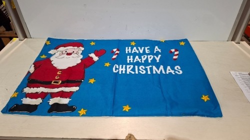 480 X BRAND NEW SANTA AND FRIENDS SEPARATE PILLOW CASE IN 4 BOXES IN SIZE LENGTH 74CM , HEIGHT 50CM
