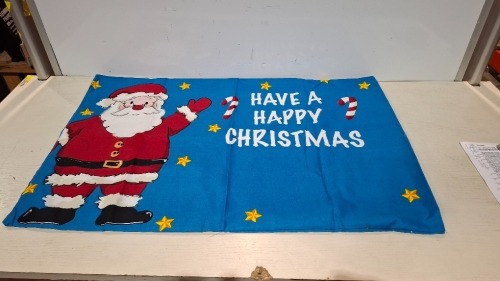 480 X BRAND NEW SANTA AND FRIENDS SEPARATE PILLOW CASE IN 4 BOXES IN SIZE LENGTH 74CM , HEIGHT 50CM