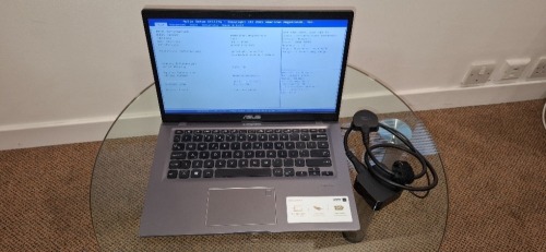 ASUS SONIC MASTER LEPTOP (NO OS) WITH CHARGER MODEL: P1411CJ DATA WIPED
