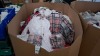 400 + MIXED CLOTHES LOT TO INCLUDE ORHANLI NEW YORK HOODIE IN PINK/MULTI IN SIZE UK 10 , COPPEROSE DRESS IN WHITE IN SMALL , IN THE STYLE DRESS IN WHITE/ MULTI IN SIZE UK 8 ETC IN ONE LARGE PALLET BOX