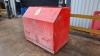 1 X HEAVY - DUTY STEEL STORAGE BOX IN SIZE H 126 X L 138 CM X D 86 CM - 2