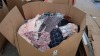 400 + MIXED CLOTHES LOT TO INCLUDE HOLALA PANTS IN BLUE/BLACK AND GREY IN SIZE XL/XXL , UNIKA SLEEVLESS FLORAL TOP IN BROWN IN SIZE LARGE , COPPEROSE DRESS IN BLACK IN SIZE M/L ETC IN ONE LARGE PALLET BOX - 2