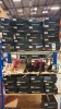 30 X BRAND NEW MISSGUIDED SHOES TO INCLUDE CROCHET TIE UP HEELED SANDAL IN HOT PINK , FAUX LEATHER PLATFORM STRAPPY SANDAL IN PINK , SQUARE TOE HIGH HEEL TIE UP SANDALS IN BLACK ETC ALL IN SIZE 7 OVER 3 SHELFS - 2