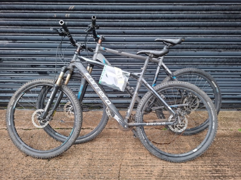 2 X CARRERA MOUNTAIN BIKES IN SIZE 52 CM - GEARS 24