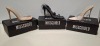 30 X BRAND NEW MISSGUIDED SHOES TO INCLUDE SQUARE TOE HIGH HEEL TIE UP SANDALS IN SAND , PERSPEX SQUARE TOE WEDGE HEEL IN NUDE , WF CLEAR POINTED TOE HIGH HEEL SANDALS IN NUDE ETC ALL IN SIZE 6