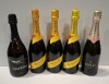 5 X PIECE BRAND NEW MIXED CHAMPAGNE LOT TO INCLUDE COLLET BRUT ROSE - 3X MIONETTO PROSSECO - BIRD IN HAND SPARKLING PINOT NOIR ALL 750ML