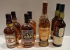 8 X BRAND NEW MIXED WHISKEY LOT TO INCLUDE CHIVAS REGAL SCOTCH WHISKEY - JURA ORIGIN SCOTCH WHISKEY - GLENMORANGIE SCOTCH WHISKEY - LAGAVULIN WHISKEY ETC