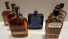 8 X BRAND NEW MIXED WHISKEY LOT TO INCLUDE JACK DANIELS GENTLEMAN JACK 70CL - WOODFORD RESERVE 70CL - HAIGH CLUB 70CL