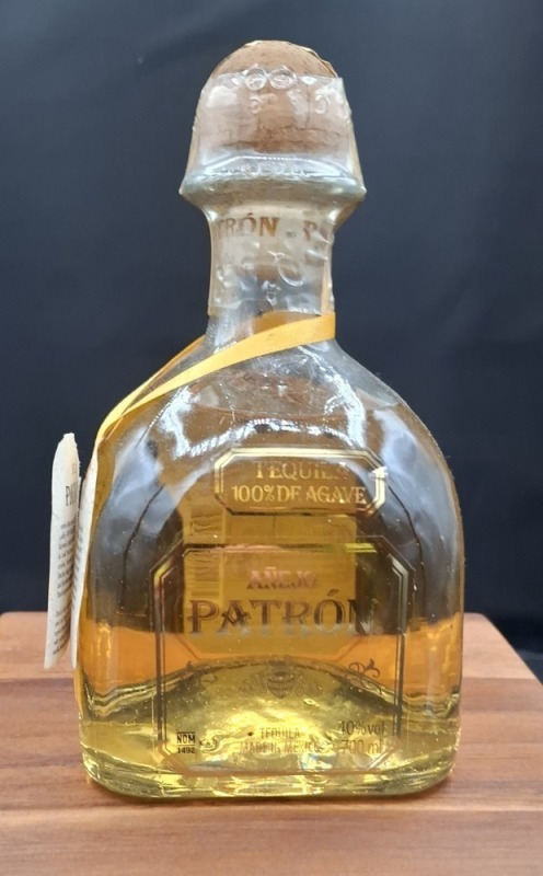 4 X BRAND NEW PATRON ANEJO TEQUILA 700ML