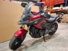 RED HONDA NC 750 XA-E PETROL MOTORCYCLE 745CC REG: LT66 BKE MILES: 15,461 1ST REGISTERED 14/12/2016 MOT UNTIL 28/4/2026 WITH 2 KEYS WITH V5 - 5