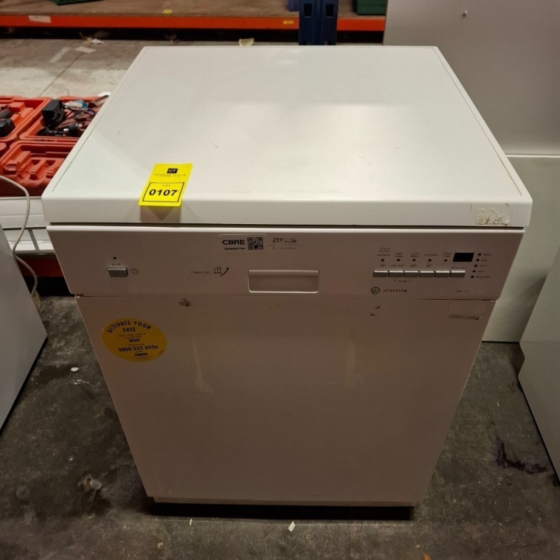 1 X ZANUSSI UNDERCOUNTER DISHWASHER