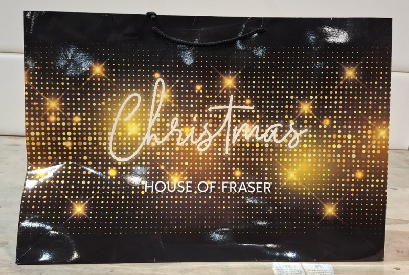 425 X CHRISTMAS PAPER GIFTBAGS IN SIZE 60X40X12CM