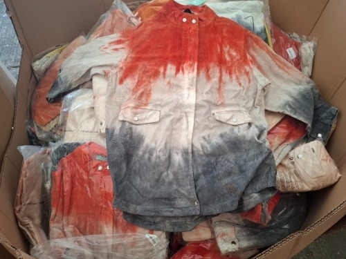 400 X CLOTHING LOT CONTAINING, SEEMORE JACKETS IN VARIOUS COLOURS IN SIZES, S, M AND L, (1 PALLET BOX)