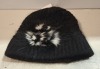 220 X BRAND NEW CHILDRENS HATS IN BLACK ALL IN ONE SIZE