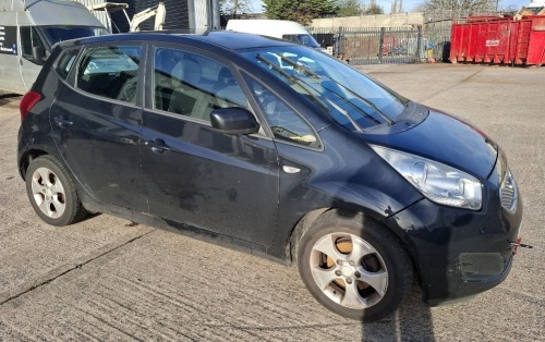 BLACK KIA VENGA 2 ECODYNAMICS CRDI 5 DOOR DIESEL HATCHBACK 1396CC FIRST REGISTERED 1/9/2010 REG: MK60ZWH MILEAGE : 117,736 WITH V5 MOT UNTIL 28/9/2026 1 KEY PLEASE NOTE VEHICLE IGNITION COMES ON BUT DOES NOT START