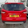RED FORD KUGA TITANIUM TDCI DIESEL 5 DOOR HATCHBACK 1997CC FIRST REGISTERED 4/3/2015 REG : KN15CVG MILEAGE: UNKNOWN - LAST RECORDED MILEAGE 16/5/2025 WAS 85,370 MILES MOT UNTIL 17/5/2026 NO V5 NO KEYS VEHICLE IS OPEN - 5