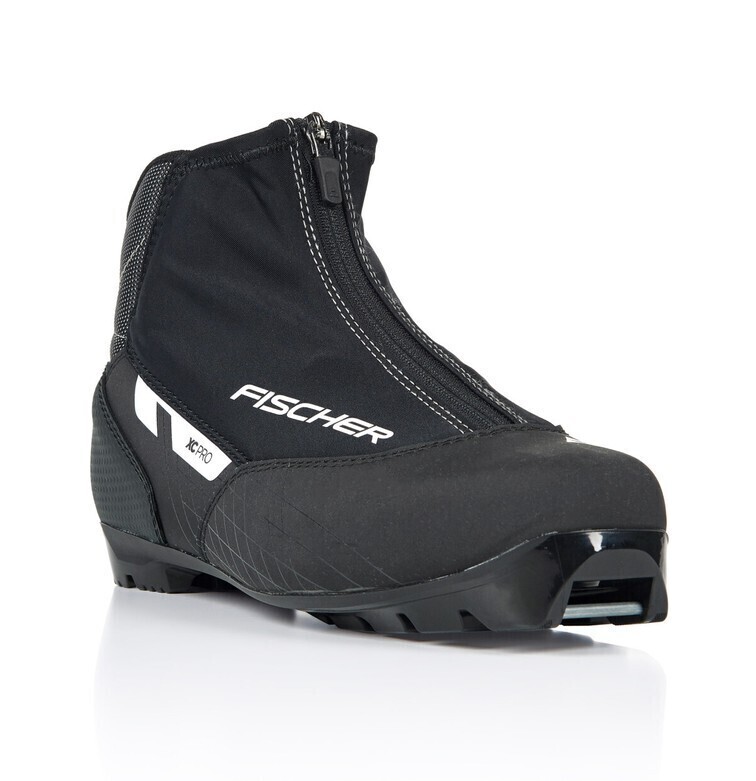 5 X BRAND NEW PAIRS OF SIZE 10 FISCHER XL PRO CROSS-COUNTRY SKI BOOT ENTRY LEVEL CLASSIC STYLE IN ORIGINAL BOXES RRP &pound;90 EACH TOTAL &pound;450