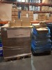 1X PALLET OF CARDBOARD BOXES IN VARIOUS SIZES - 450 X CARDBOARD SHEETS ON 1 PALLET