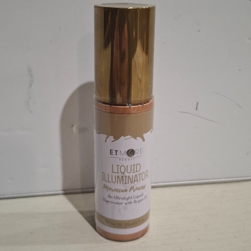 154 X BRAND NEW ETMORE LIQUID ILLUMINATOR - COLOURS MORROCAN PRINCESS AND CHAMPAGNE 60ML