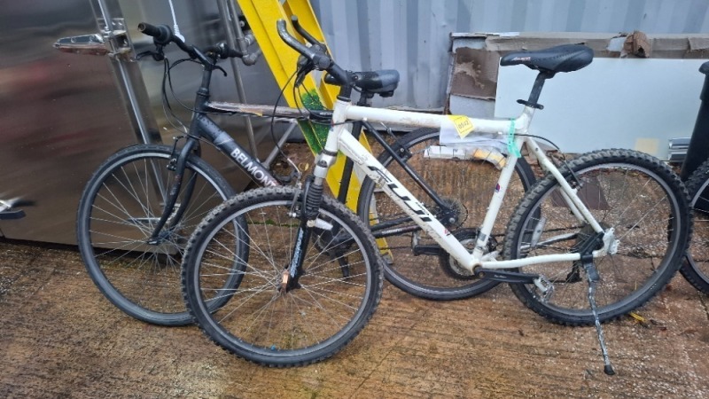 3 X MIXED BIKE LOT CONTAINING 1X GT AGGRESSOR 3.0 , 1X BELMONT APOLLO 1X FUJI AMERICA