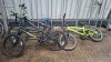 3 X MIXED KIDS BIKE LOT CONTAINING 1 X SAXON FREESTLER AMX BIKE 1X TRAX 1 X 8BALL BMX BIKE