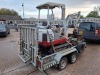 TAKEUCHI TB016 MINI EXCAVATOR YOM 2007, SER NO. 11613748 2647 HOURS WITH 4 BUCKETS ON A BRIAN JAMES TRAILERS CARGO ALL PLANT CLASS E TWIN AXLE TRAILER TYPE P-PLT-T-155-2 3500 KG CAPACITY OVERALL DIMENSIONS - 5 M LONG X 2.1 M WIDE WITH KEYS FOR BOTH EXCAVA - 3