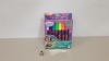 144 X BRAND NEW NICKELODEON SHIMMER AND SHINE 8 COLOUR CHANGING MARKERS SET - IN 6 BOXES