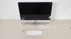 SILVER APPLE IMAC (MODEL - A1312) (SERIAL NUMBER - CO2GGIJWDMW8) WITH APPLE KEYBOARD (MODEL NUMBER - A1314) - NO O/S