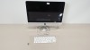 SILVER APPLE IMAC (MODEL - A1311) (SERIAL NUMBER - CO2GTK09DHJF) WITH APPLE KEYBOARD WITH MISSING KEY (MODEL NUMBER - A1314) - PLEASE NOTE COMES WITH OLD UK PLUG - NO O/S