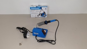 20 X BRAND NEW SILVERLINE SOLDERING STATIONS 5-48W (PROD CODE 245090) - TRADE PRICE £31.34 EACH (EXC VAT) IN 2 CARTONS