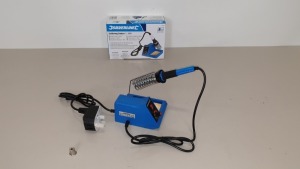 20 X BRAND NEW SILVERLINE SOLDERING STATIONS 5-48W (PROD CODE 245090) - TRADE PRICE £31.34 EACH (EXC VAT) IN 2 CARTONS