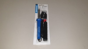 50 X BRAND NEW SILVERLINE IN CAR SOLDERING IRON 12V PLUG WITH A 1.3M CABLE (PROD CODE 613323) - TRADE PRICE £5.48 EACH (EXC VAT) IN 1 CARTON