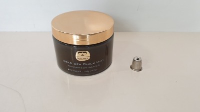 6 X BRAND NEW KEDMA DEAD SEA BLACK MUD WITH VITAMIN E AND NATURAL OILS - 550g T.R.R.P. £330.00