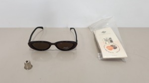 15 X ASSORTED BRAND NEW GENUINE POLICE SUNGLASSES (5 X S1343M/0T95) (10 X S1334/0242)- IN 2 BOX